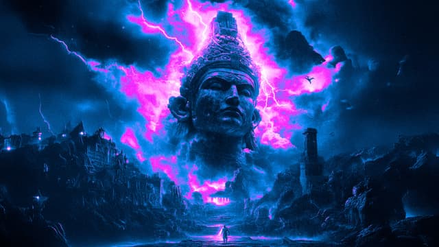 ancient gods wide artwork