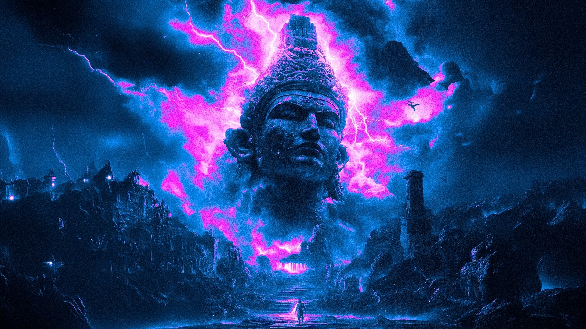 ancient gods wide artwork